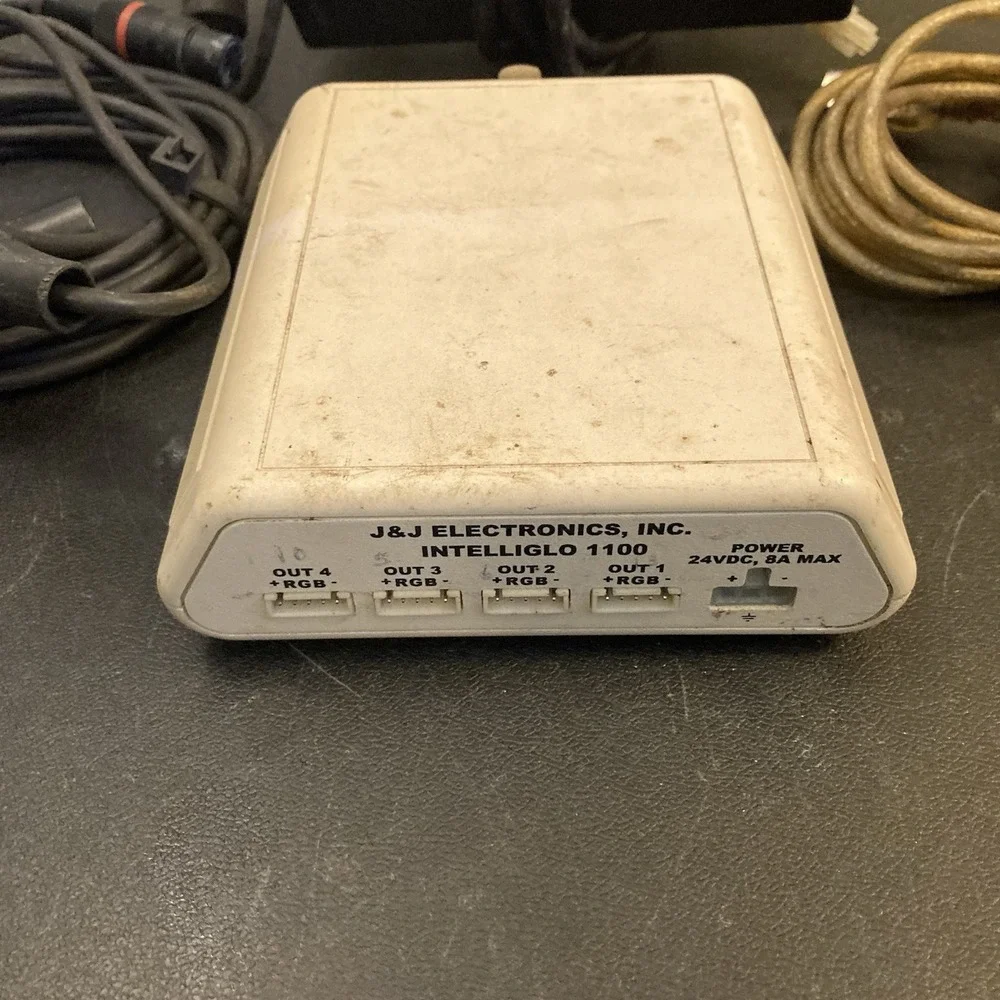Intelligent DMX Interface + J&J‎ Electronics Intelliglo 110 + Wires - Untested
